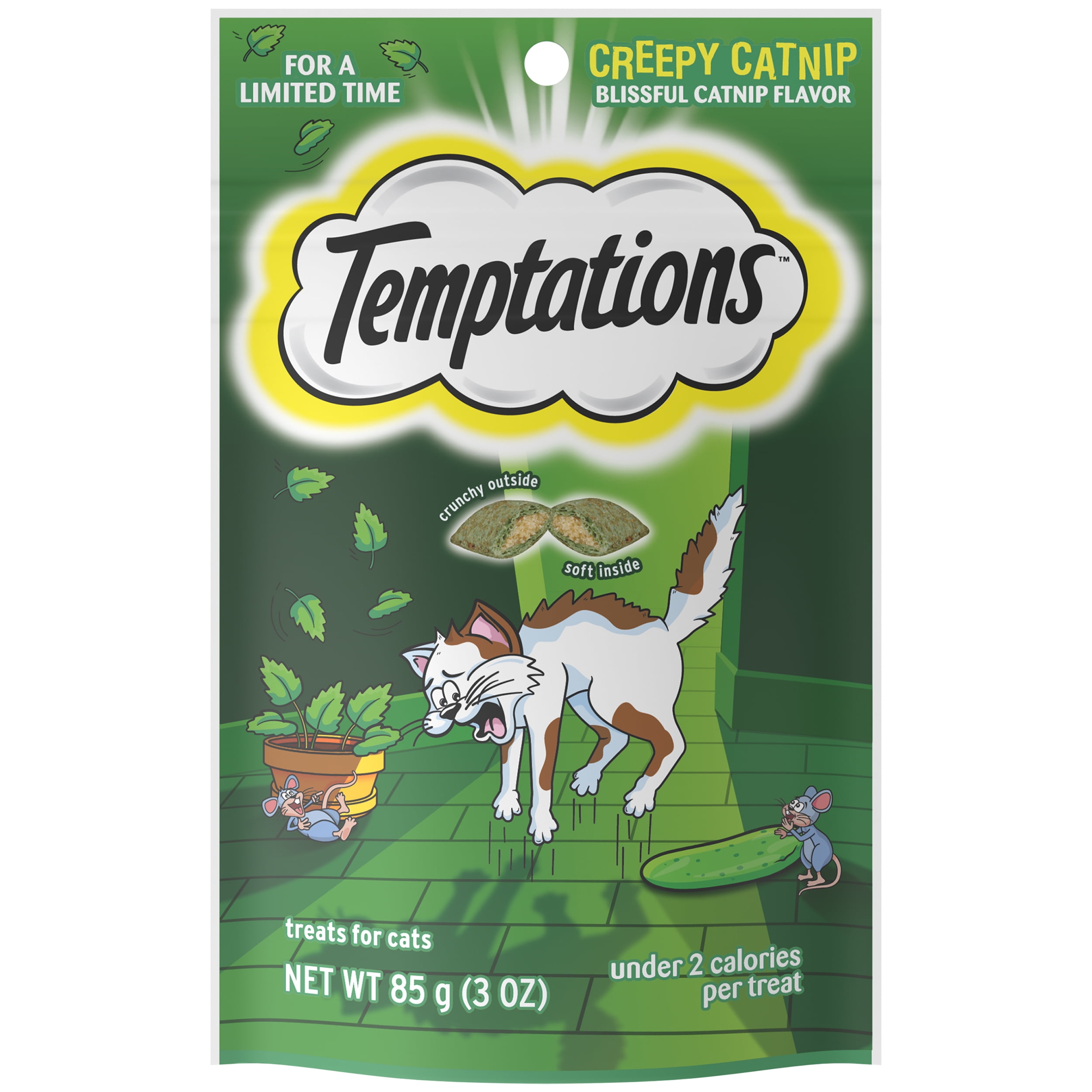Temptations Classic, Crunchy and Soft Cat Treats, Creepy Catnip Treats