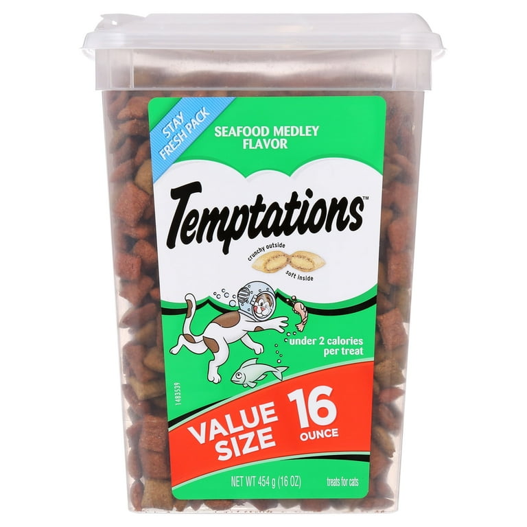 Temptations Seafood Medley Flavor Cat Treats Temptations Seafood Medley Flavor Cat Treats