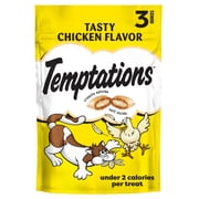 Temptations Cat Treats Classic Crunchy and Soft Cat Treats, Tasty Chicken Flavor, 3 oz. Pouch