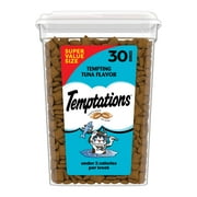 Temptations Classic Tempting Tuna Flavor Crunchy And Soft Treats For Cats, 6.3 Oz Pouch