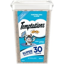 Temptations Classic Tempting Tuna Flavor Crunchy And Soft Treats For Cats, 3 Oz Pouch