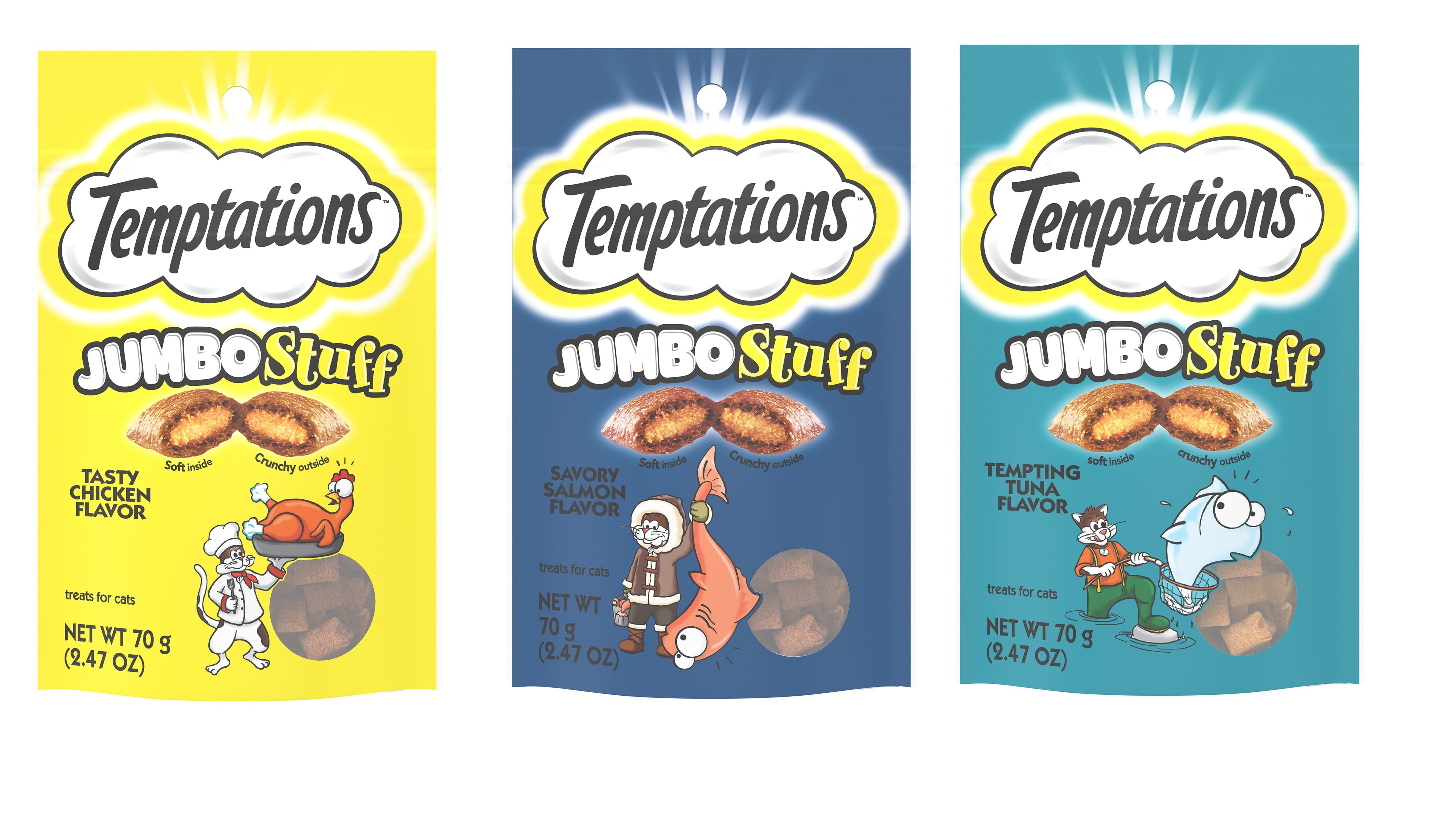 Temptations jumbo top stuff cat treats