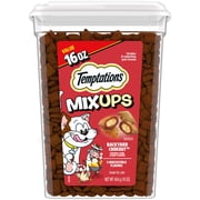 Temptations MixUps Backyard Cookout Flavor Crunchy & Soft Cat Treats, 16 oz Tub