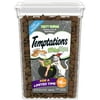 Temptations Mixups Crunchy & Soft Cat Treats Tasty Human 16 Oz Tub