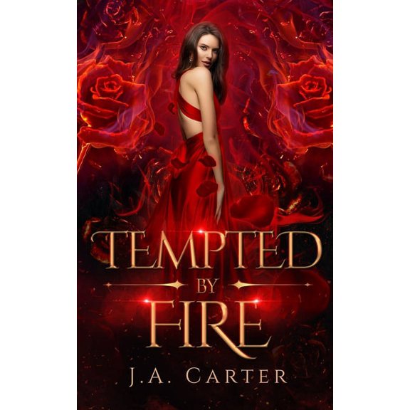 Tempted by Fire: A Paranormal Vampire Romance, (Paperback)