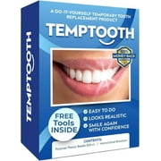Temptooth #1 Seller Temporary Tooth Replacement Kit, Missing Tooth Kit, DIY Tooth Replacement, Dental Repair, Missing Tooth Fix, Fake Tooth, Replace tooth.