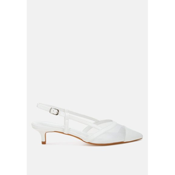 Temptress Mesh Slingback Sandals