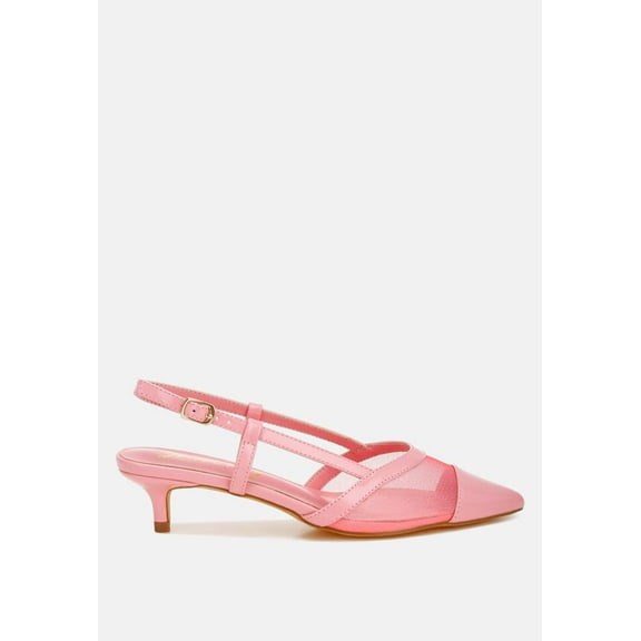 Temptress Mesh Slingback Sandals