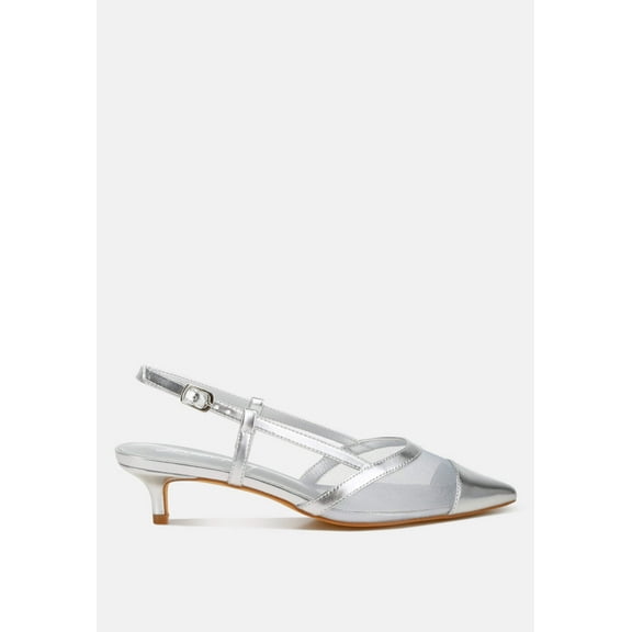 Temptress Mesh Slingback Sandals