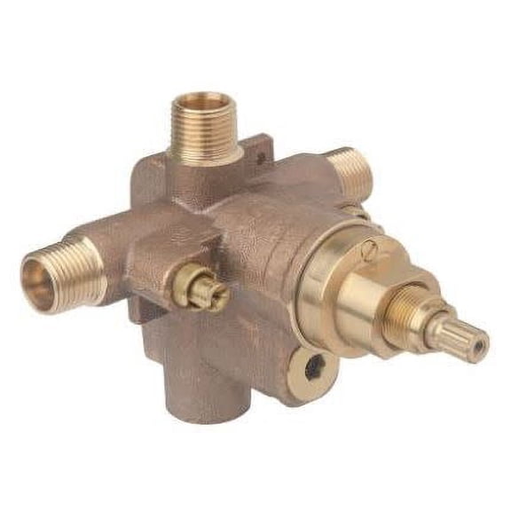 Temptrol Pressure-Balancing Tub/Shower Valve with VersaFlex™ Integral Diverter and EasyService™ Stops