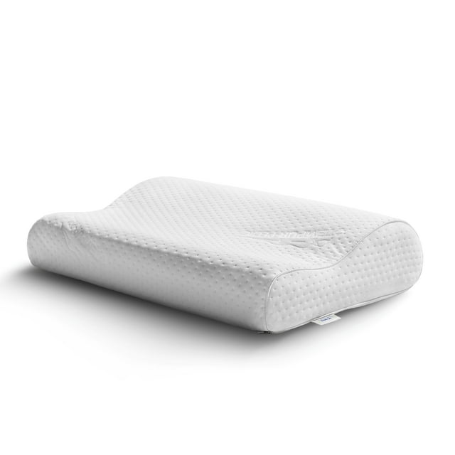 TempurPedic Memory Foam Ergonomic Standard Neck Pillow for Side and