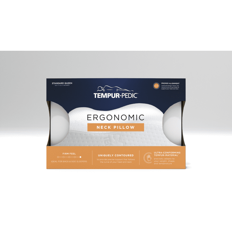 Tempur-Pedic Tempur Neck Pillow Standard Standard Pillow Tempur-Pedic Tempur Neck Pillow Standard Standard Pillow
