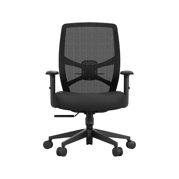 Tempur-Pedic ProTask Mesh/Fabric Swivel Executive Task Chair Black (TP-PROTASK-BLK)