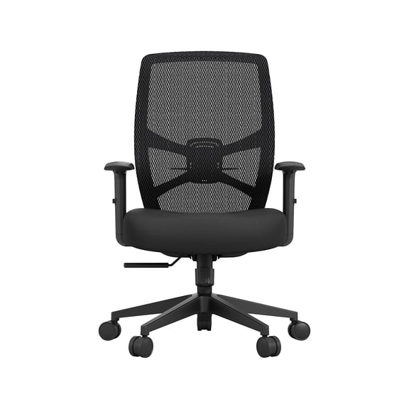 Tempur-Pedic ProTask Mesh/Fabric Swivel Executive Task Chair Black (TP-PROTASK-BLK)