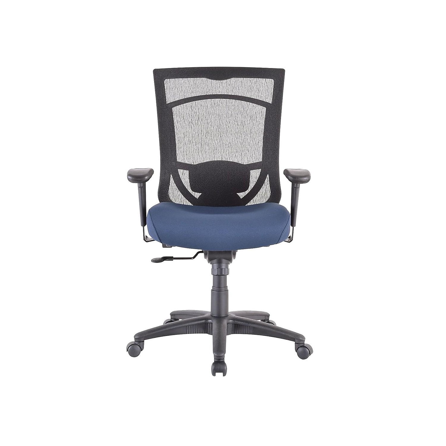 Tempur-Pedic TP7000 Mesh Back Fabric Task Chair Black and Cobalt