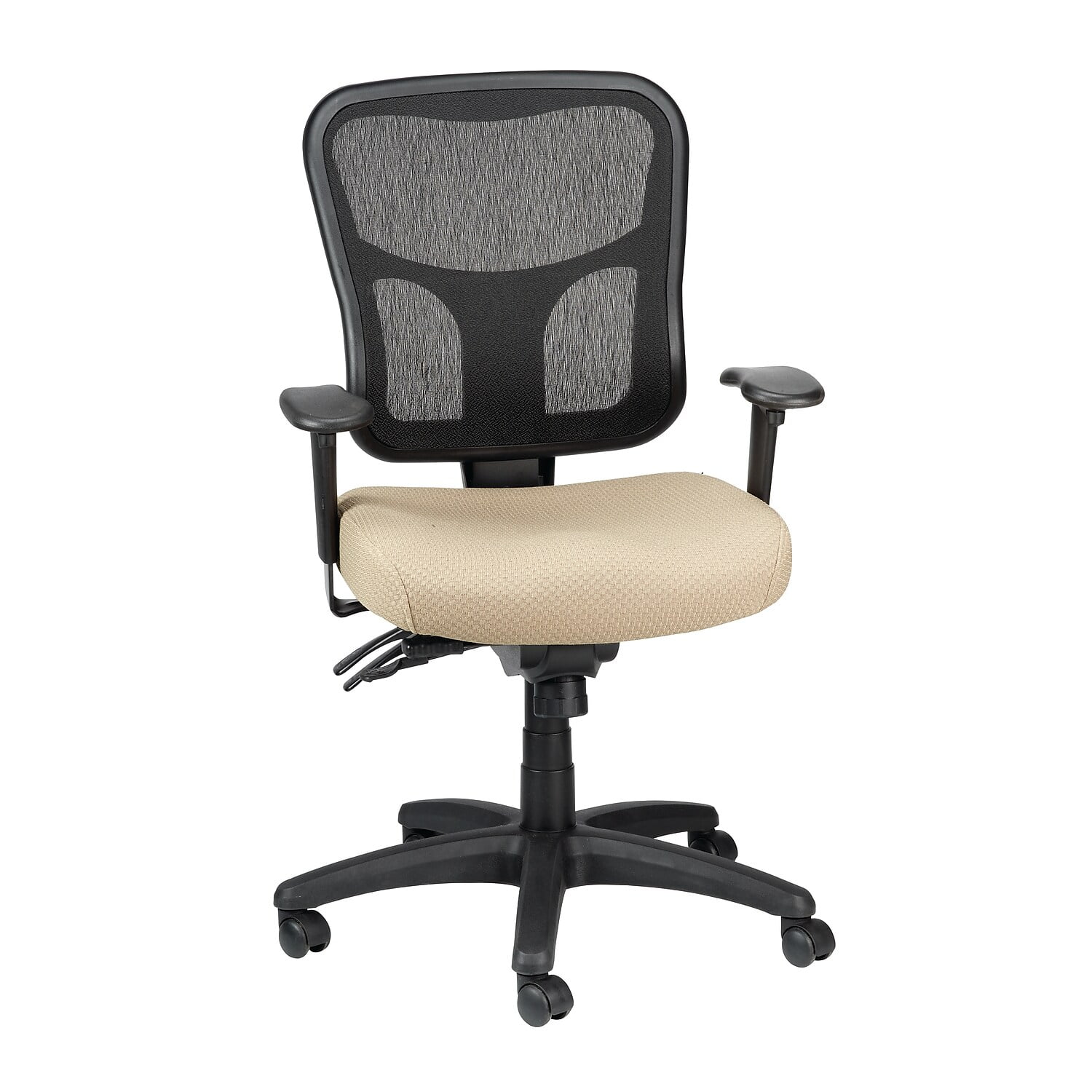 Tempur Pedic TP8000 Ergonomic Mesh Mid Back Task Chair Beige