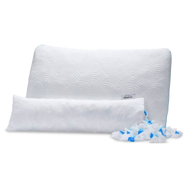 Tempur-Pedic Tempur-Cloud Adjustable Standard Memory Foam Bed Pillow for All Sleep Positions