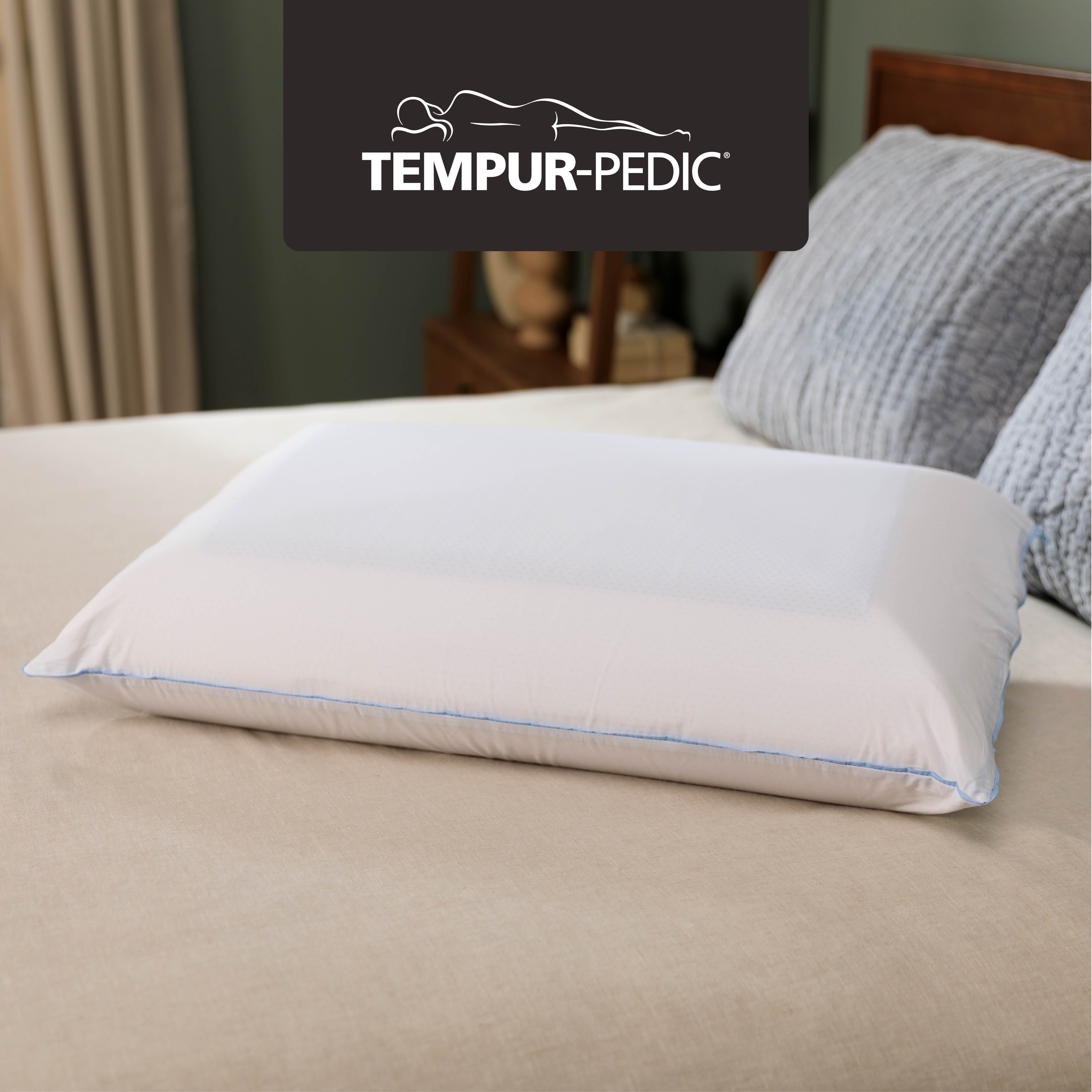 Tempurpedic Breeze Dual Cooling King Pillow with Gel Memory Foam