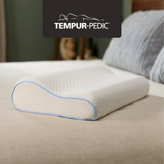 Tempur-Pedic Tempur-Neck + Cooling Pillow, Standard - Medium Profile, Adult