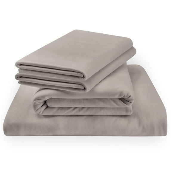 Tempur-Pedic Tempur-Rayon from Bamboo Sheet Set, Cool Gray, Split California King, Adult