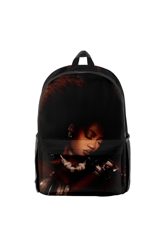 Tems Born in The Wild Tour 2024 Backpack Cosplay 3D Daypack Hip Hop Style Travel Bag
