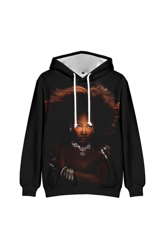 Tems Born in The Wild Tour 2024 Hoodie Cosplay Sweatshirt Hip Hop Pullover Fashion Clothes