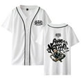 thumbnail image 1 of Santa Fe Klan Jersey Blanco y Negro US Tour Unisex Casual Short Sleeve Shirt Baseball Jersey, 1 of 3
