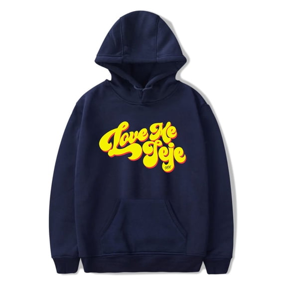 Tems Love Me Jeje Unisex Hoodie Born in the Wild Merch Long Sleeve Pullover Sweatshirt