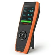 Temtop Air Quality Monitor LKC-1000S+ 2nd PM2.5 PM10 Formaldehyde Temperature and Humidity TVOC AQI Tester Indoor Outdoor Air Pollution Detector w/ Data Export