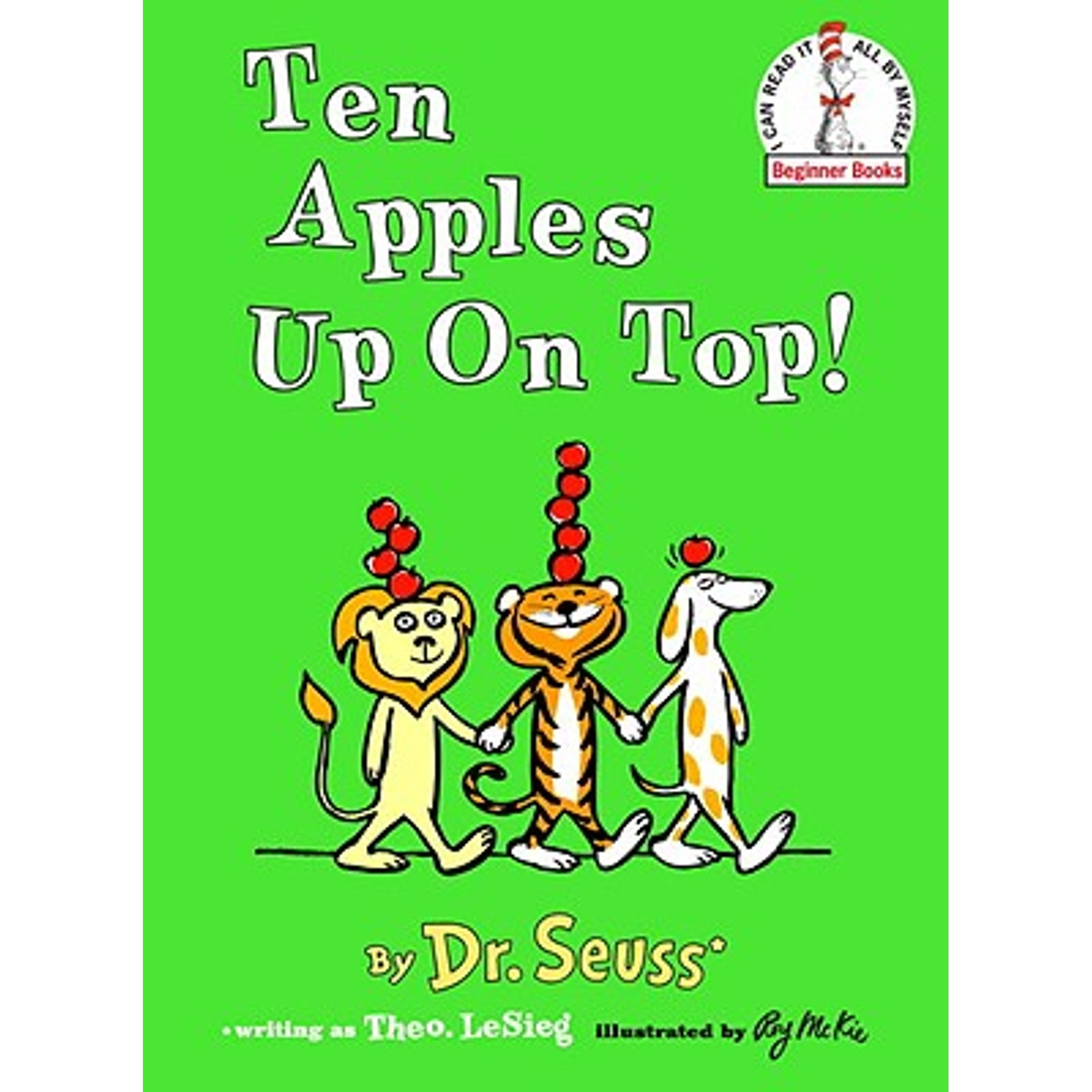 Pre-Owned Ten Apples Up On Top! Beginner Books R Library Binding Dr. Seuss