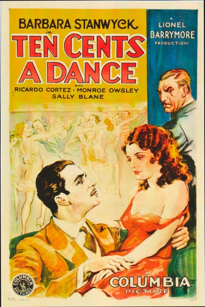 Ten Cents A Dance Canvas Art -  (11 x 17)