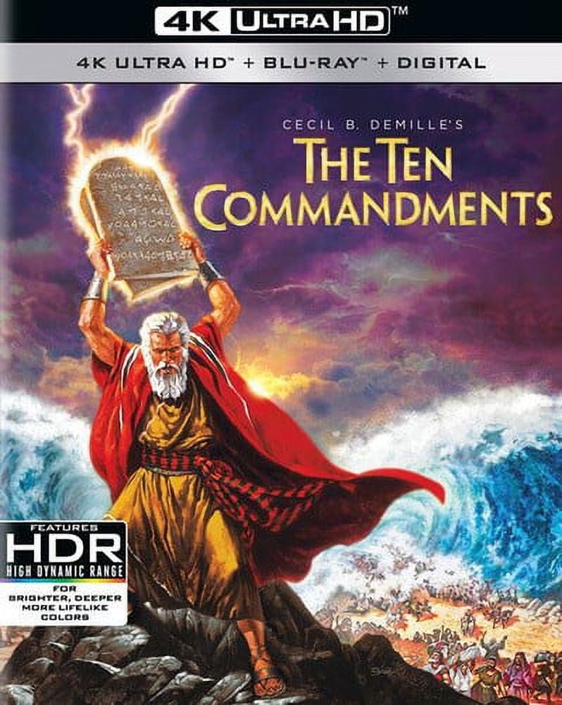 Ten Commandments (1956) [UHD] - Walmart.com