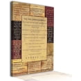thumbnail image 1 of The Ten Commandments Wall Dercor Inspirational Canvas Wall Art for Living Room Positive Quotes Wall Decor Motivational Poster Print for Bathroom Kitchen Office Home Decoration 12X16 Inch, 1 of 6
