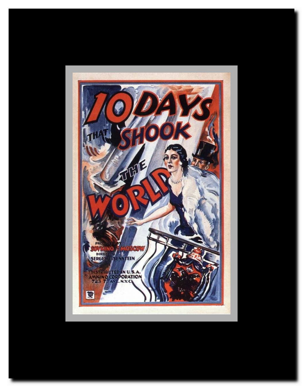 Ten Days That Shook the World Framed Movie Poster