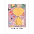 thumbnail image 1 of The Ten Largest Adulthood No 7 - From an Original Color Abstract Painting by Hilma af Klint c.1907 - Bamboo Fine Art 290gsm Paper Print (Unframed) 18x24in, 1 of 4