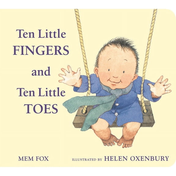 Ten Little Fingers and Ten Little Toes Padded, (Board Book)