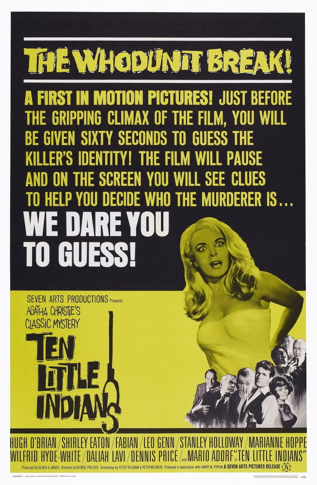 Ten Little Indians Canvas Art - (11 x 17)
