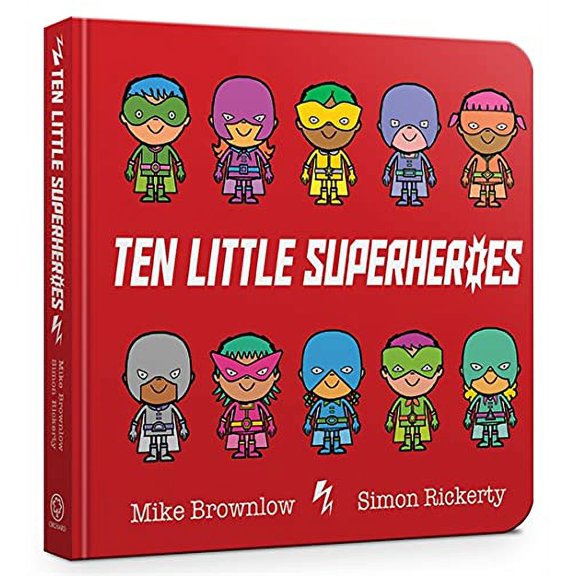Ten Little Superheroes