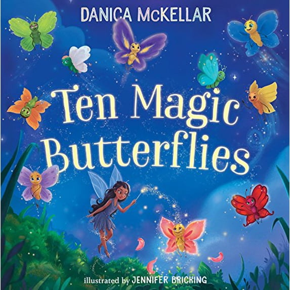 Pre-Owned Ten Magic Butterflies McKellar Math Hardcover Danica