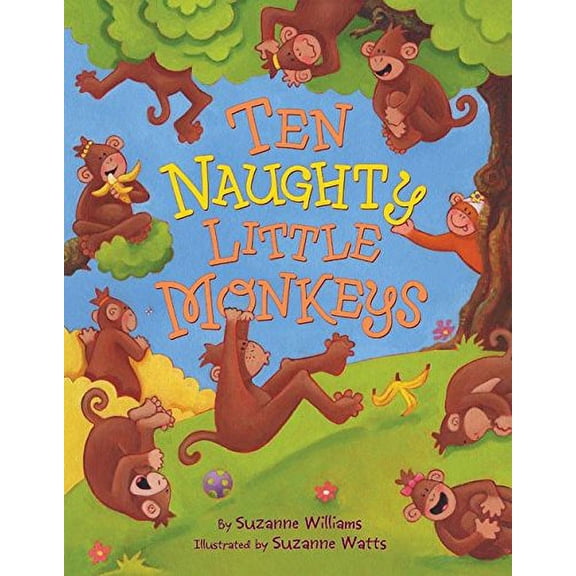 Pre-Owned Ten Naughty Little Monkeys (Hardcover) 0060599049 9780060599041