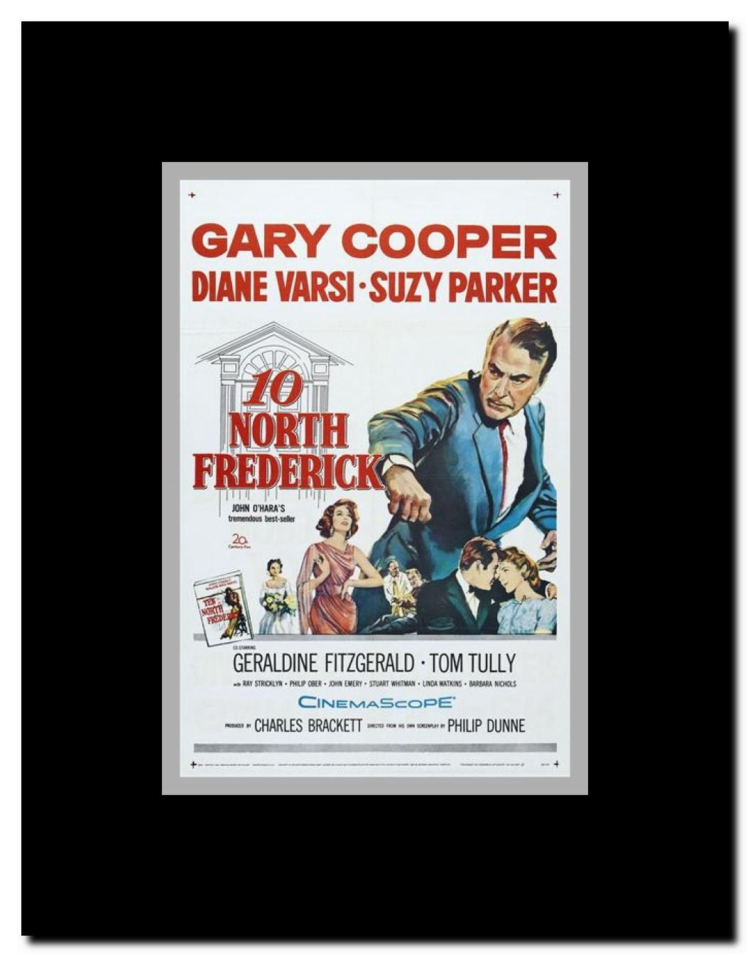 Ten North Frederick Framed Movie Poster