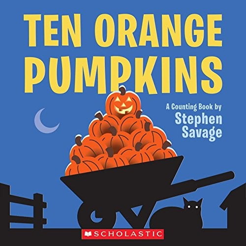 Pre-Owned Ten Orange Pumpkins: A Counting Book by Stephen Savage (Paperback), Children's Books, English