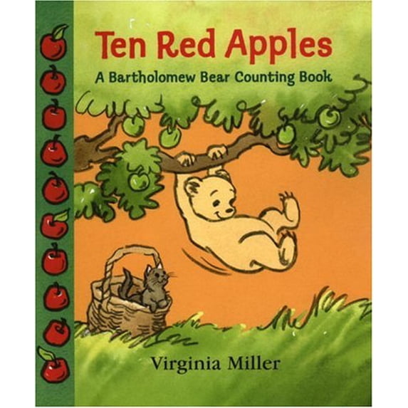Pre-Owned Ten Red Apples: A Bartholomew Bear Counting Book (George and Bartholomew) (Hardcover) 0763619019 9780763619015