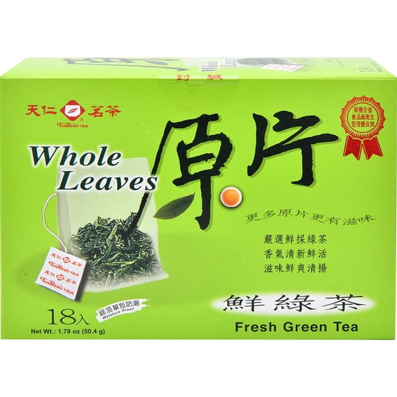 Ten Ren Fresh Green Tea-Leaf 18 Tea bag
