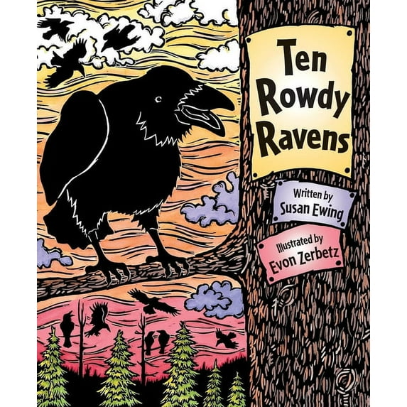 Ten Rowdy Ravens, (Paperback)