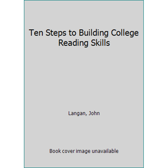 Pre-Owned Ten Steps to Building College Reading Skills (Paperback) 0944210422 9780944210420