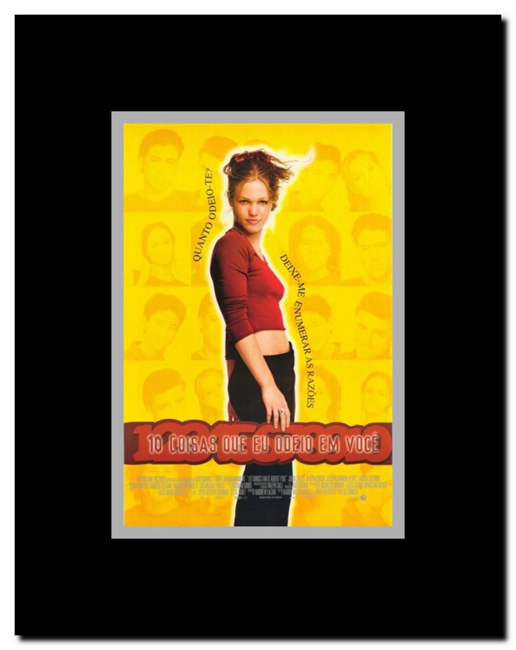Ten Things I Hate About You Framed Movie Poster
