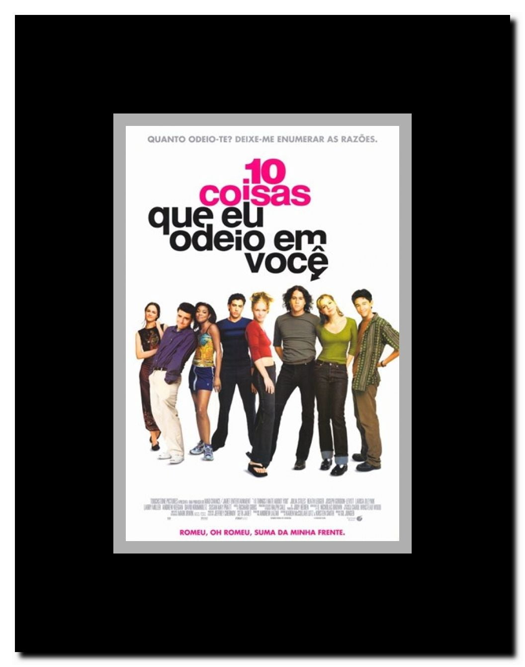 Ten Things I Hate About You (French) Framed Movie Poster