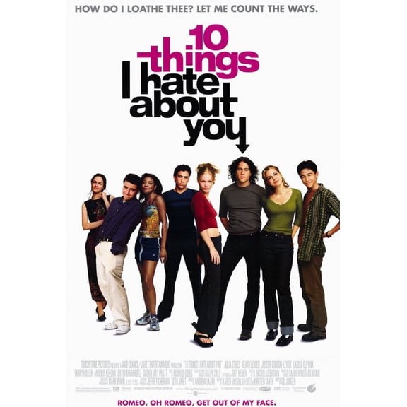 Ten Things I Hate About You Movie POSTER 11" x 17" Style A