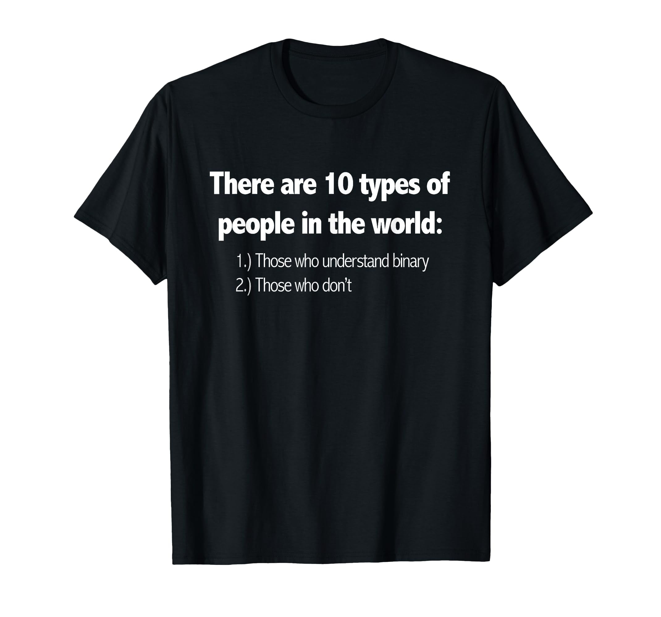 Ten Types Of People Understand Binary Funny Math Joke Shirt Walmart Ten types of people understand binary funny math joke shirt walmart